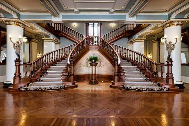 Vidago Palace stairway