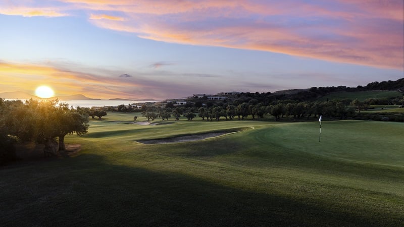 Costa Navarino Bay Golf Course - 18th hole