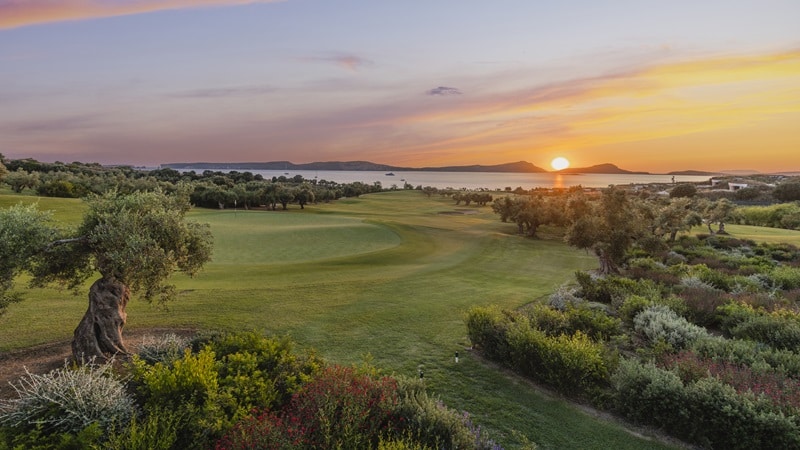 Costa Navarino Bay Golf Course - 18th hole