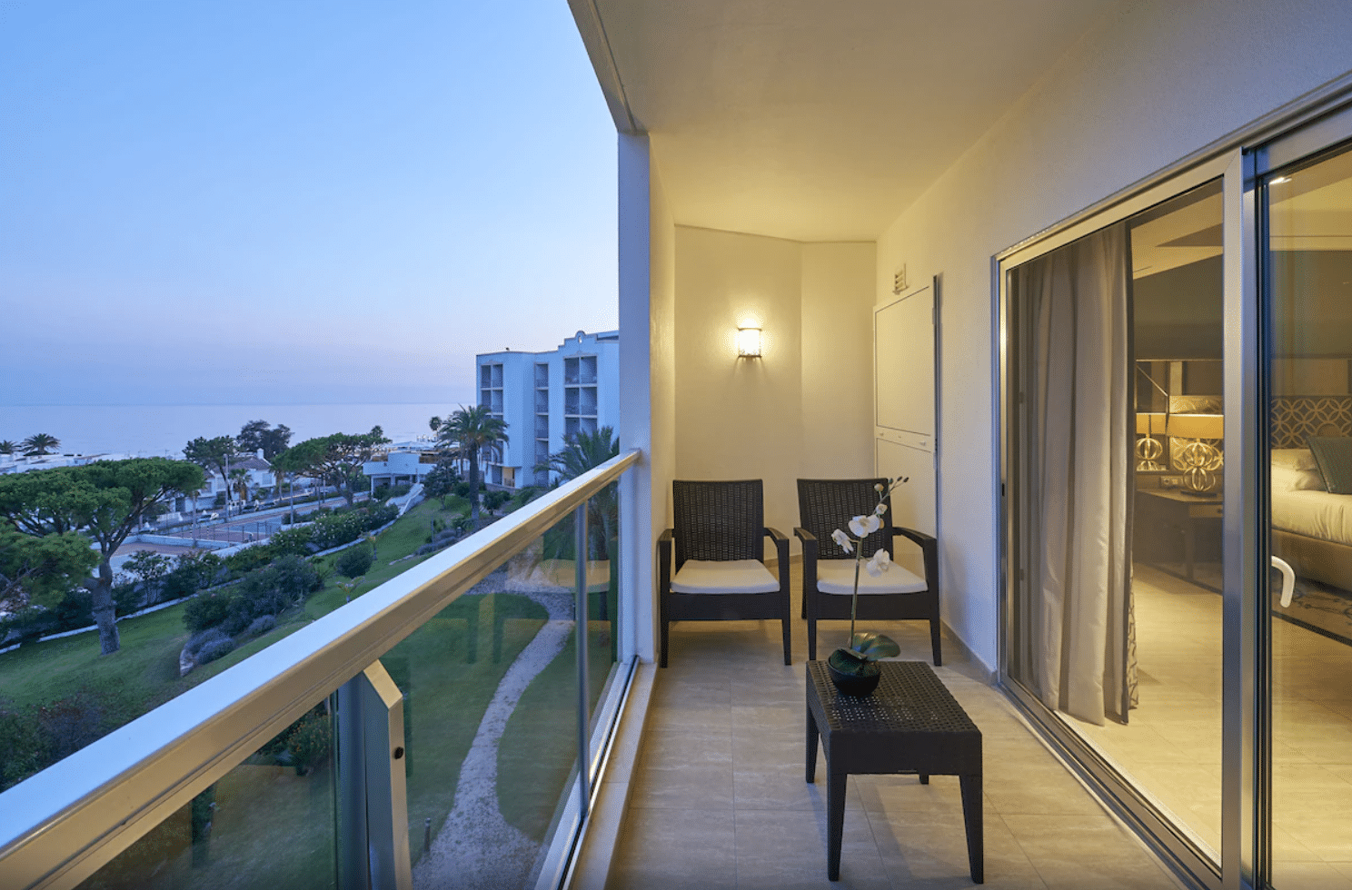 Hotel Dona Filipa balcony
