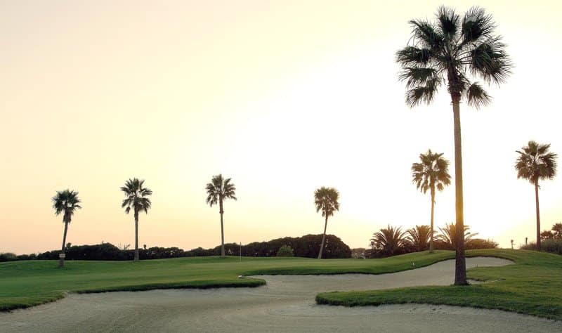 Costa Ballena Golf Club - sunset