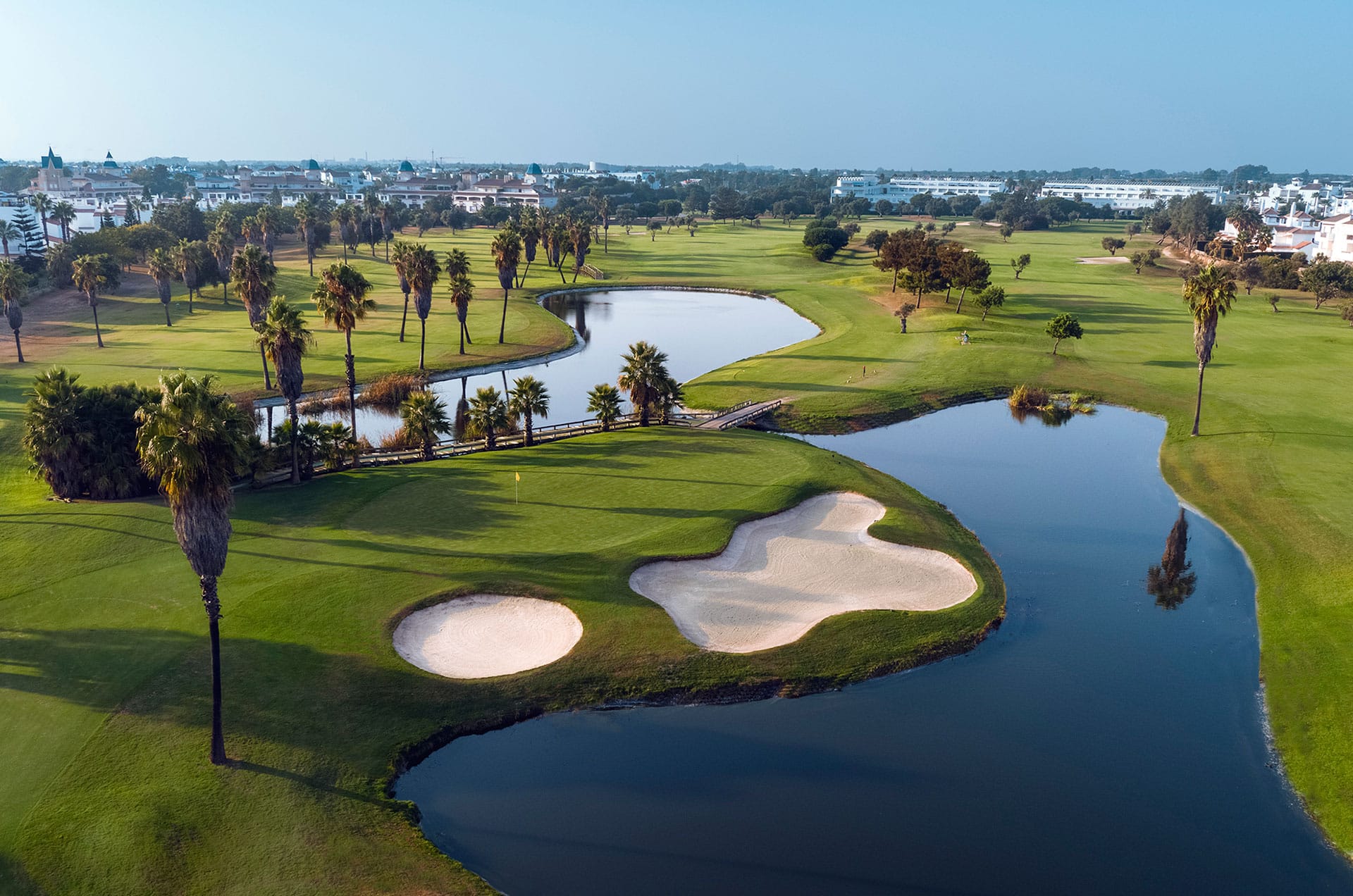Costa Ballena Golf Club - Green & Bunkers