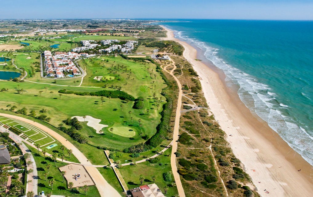 Costa Ballena Golf Club - Beach view