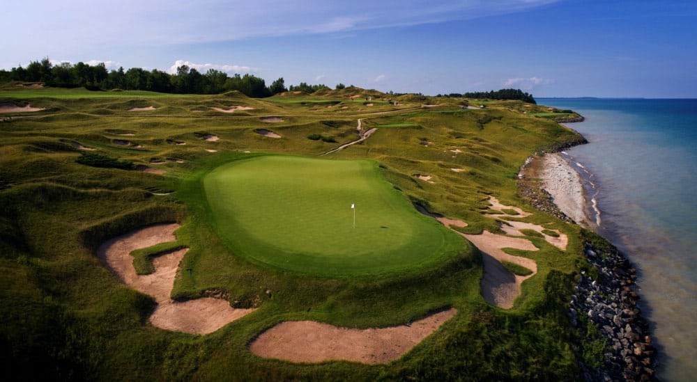 Straits course at whistling straits - Wisconsin