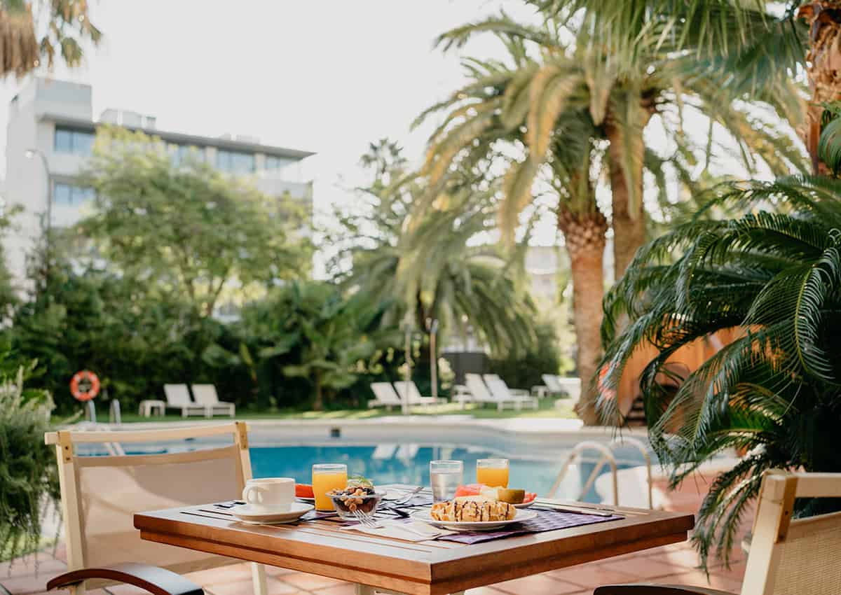 Monica Hotel - Terrace