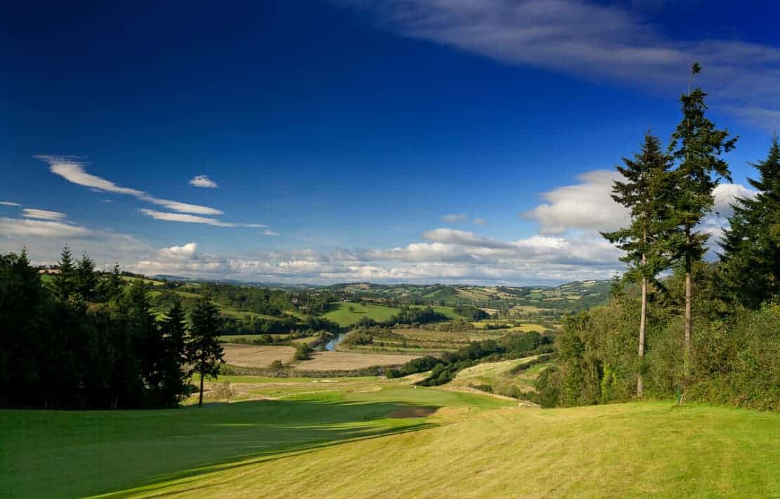 Celtic Manor Montgomerie golf course - Wales