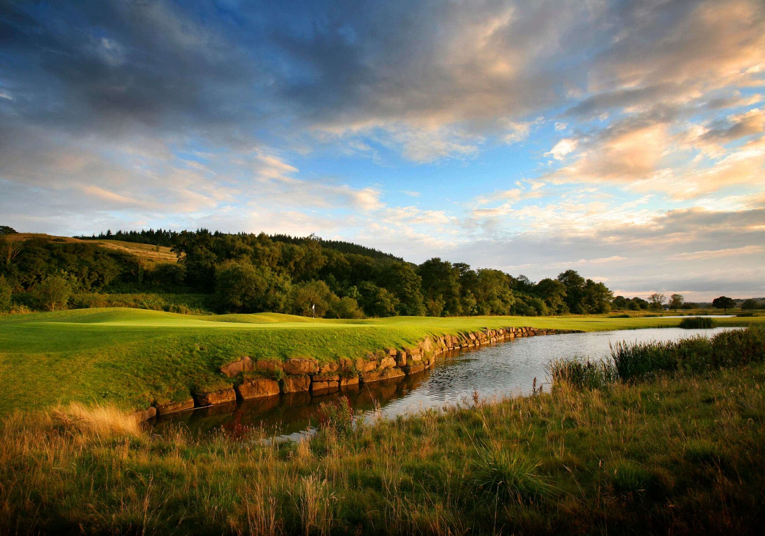 Celtic Manor Montgomerie golf course - Wales