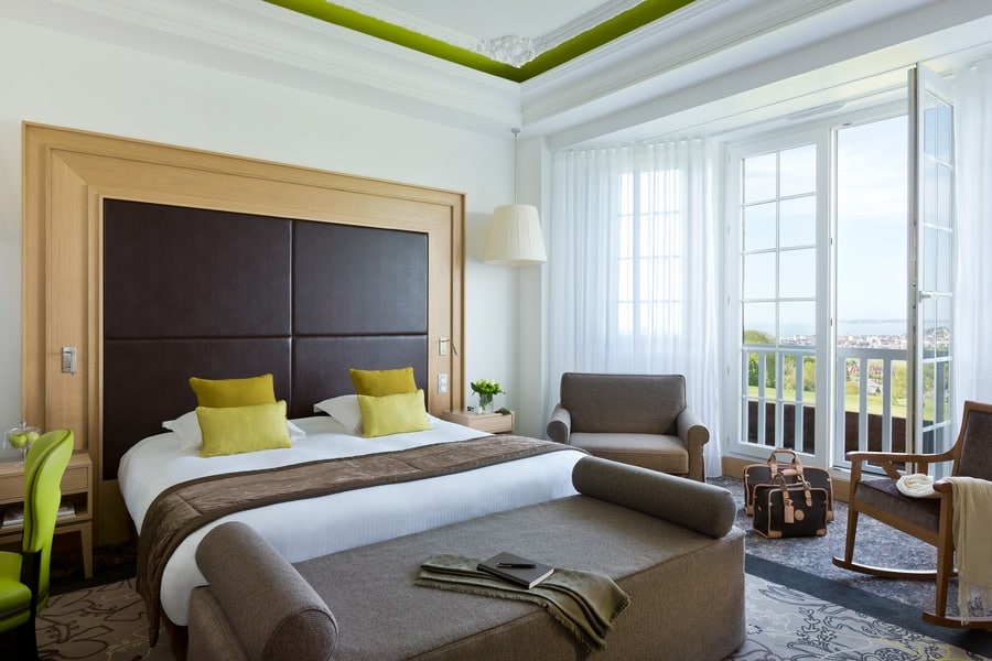 Hotel du Golf Barriere Deauville - Bedroom
