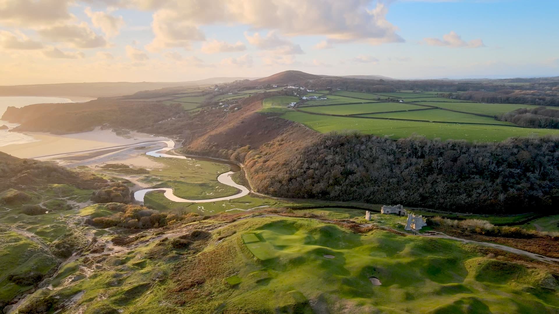Pennard golf course - Wales