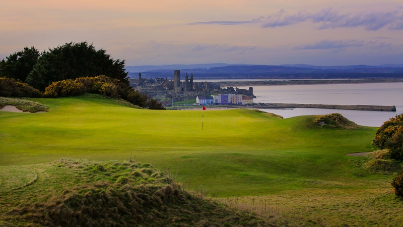 St Andrews Castle golf course - Scotland