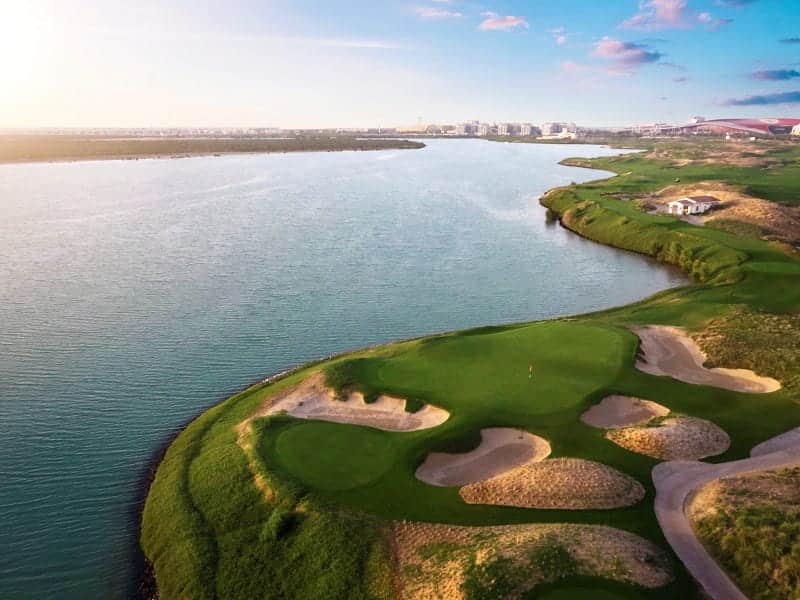 Yas Links Golf Course - Abu Dhabi