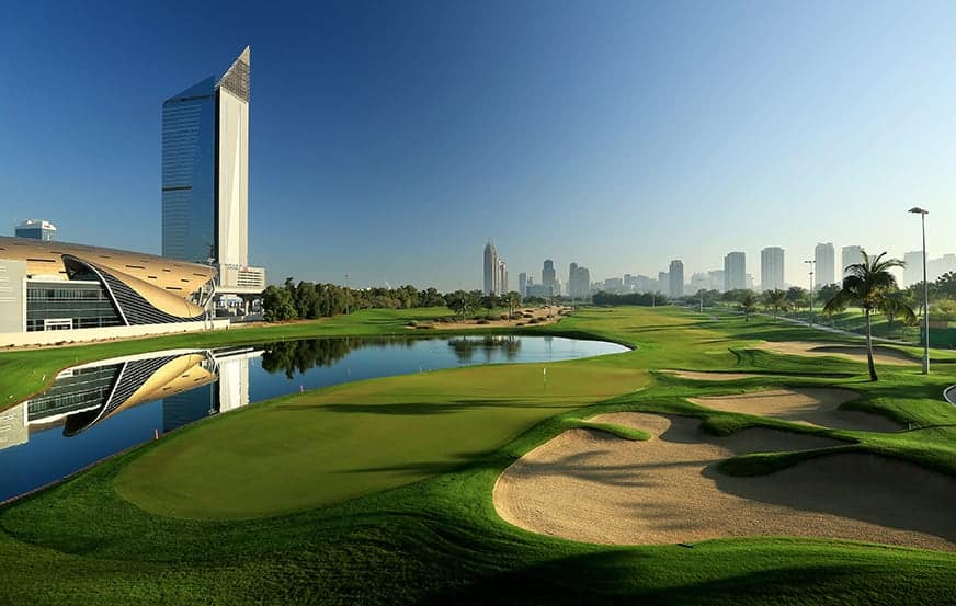 Emirates Faldo golf course - Dubai