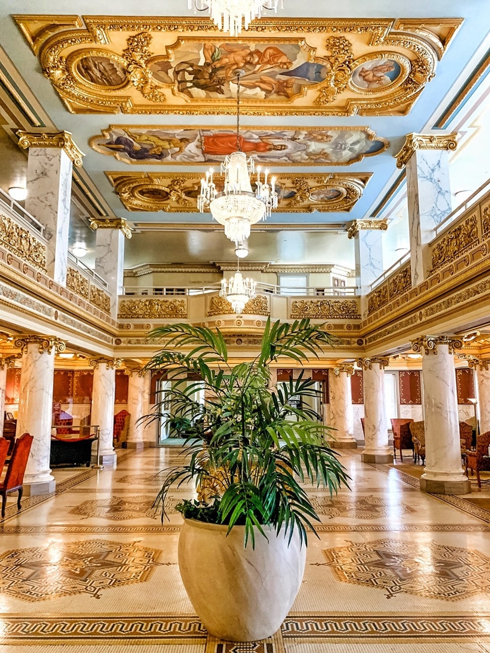 French Lick Resort - reception