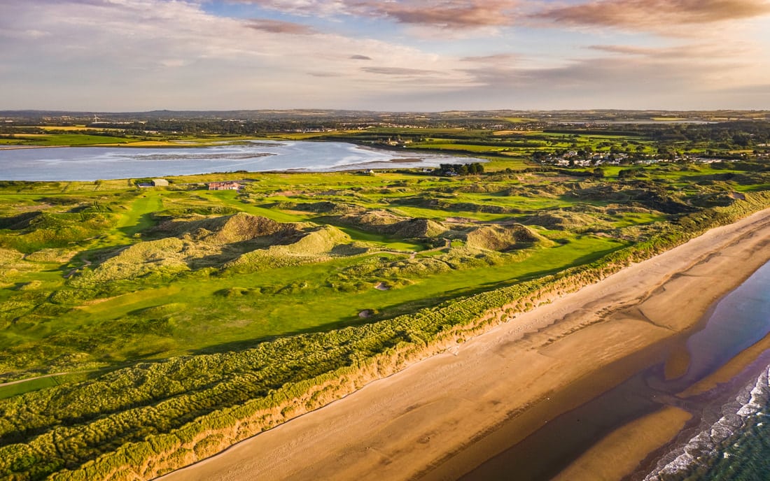Island golf course - Eastern Ireland