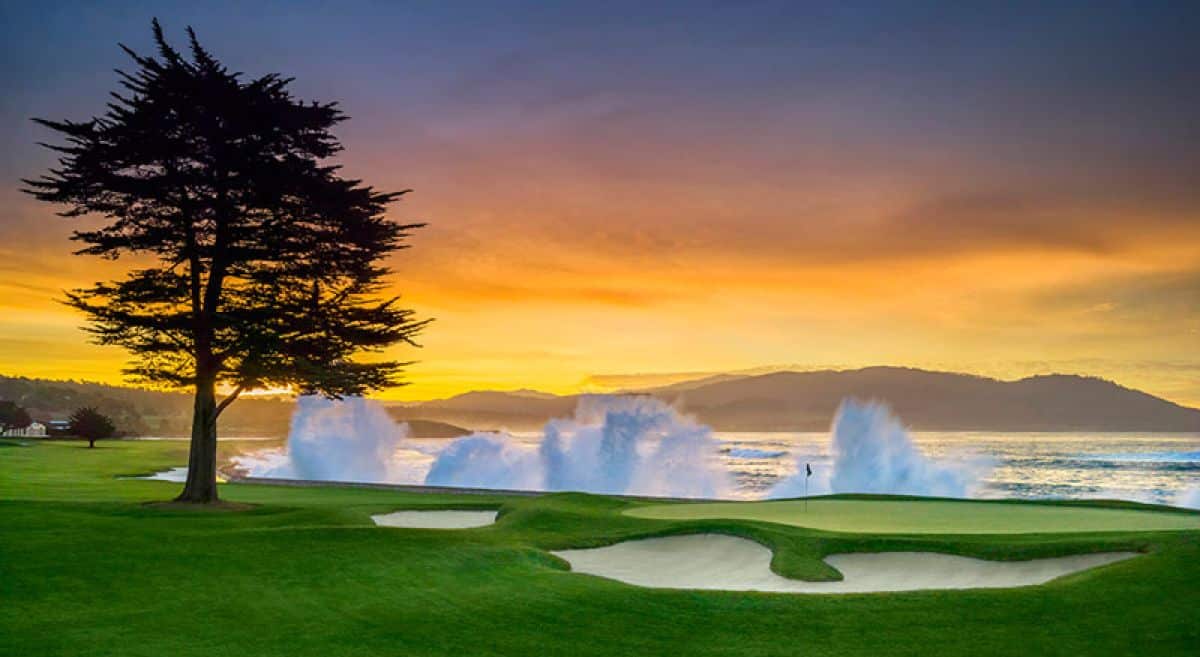 The Lodge at Pebble Beach - golf course